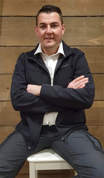 Nicolas Lebouteiller, gérant de l'entreprise.